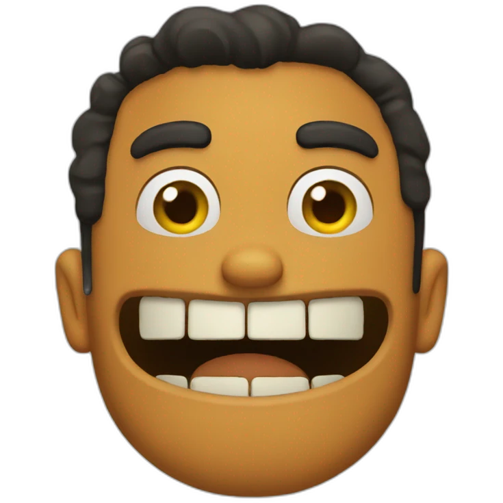 this is fine meme emoji