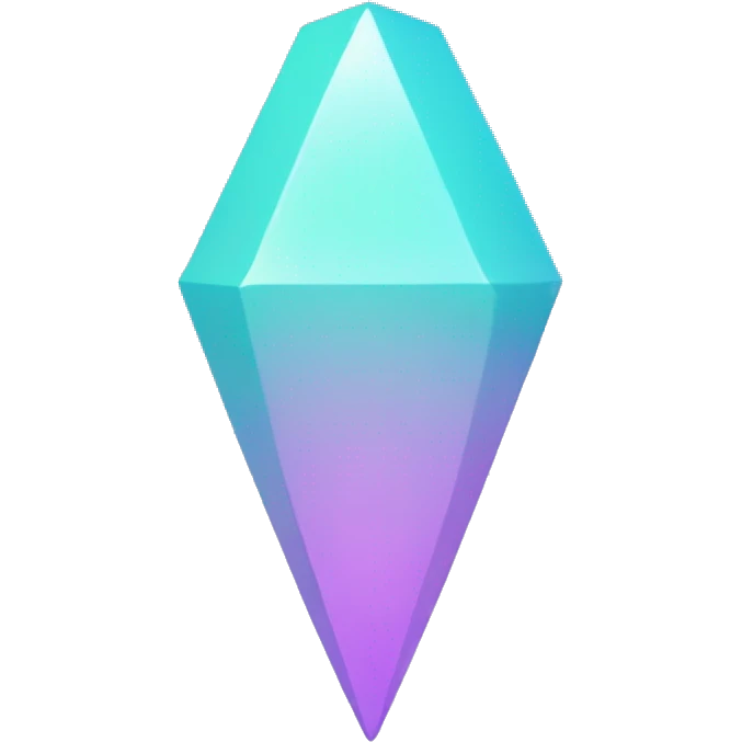 Pastel blue plumbob sims emoji
