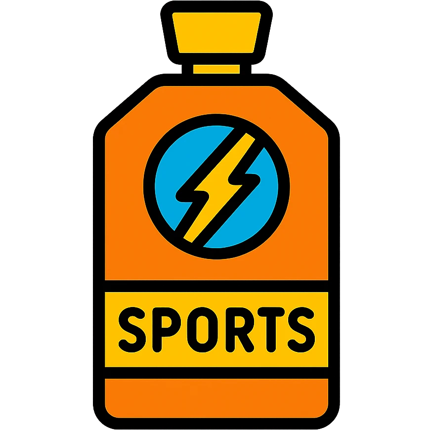 sports energy gel, minimalist icon, bold color, clean lines emoji