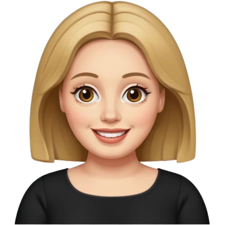sneaky adele emoji