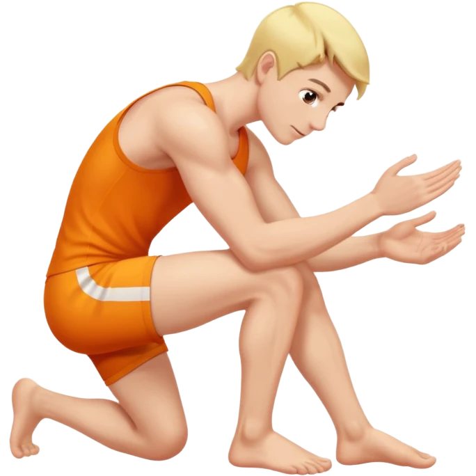 fingers touching toes emoji