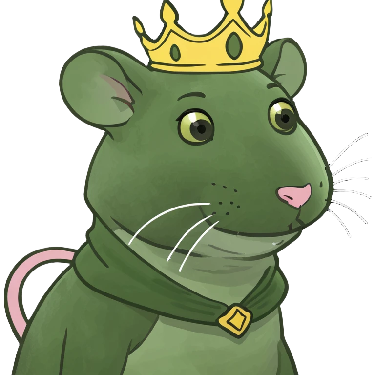 Rat princess emoji