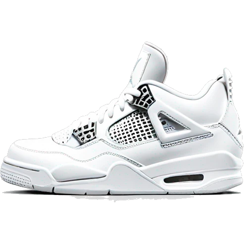 Air Jordan 4 Pure Money emoji