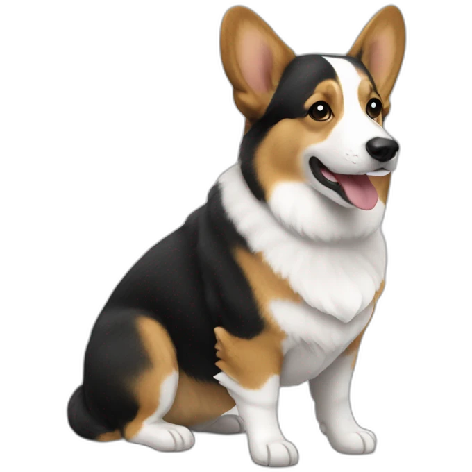 Welsh Corgi cardigan emoji