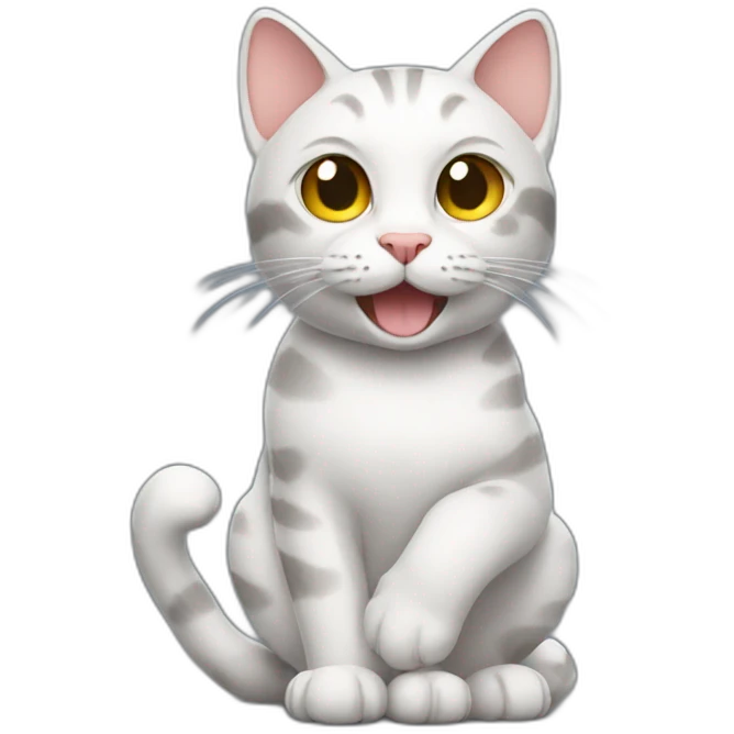 cat with the world cup emoji