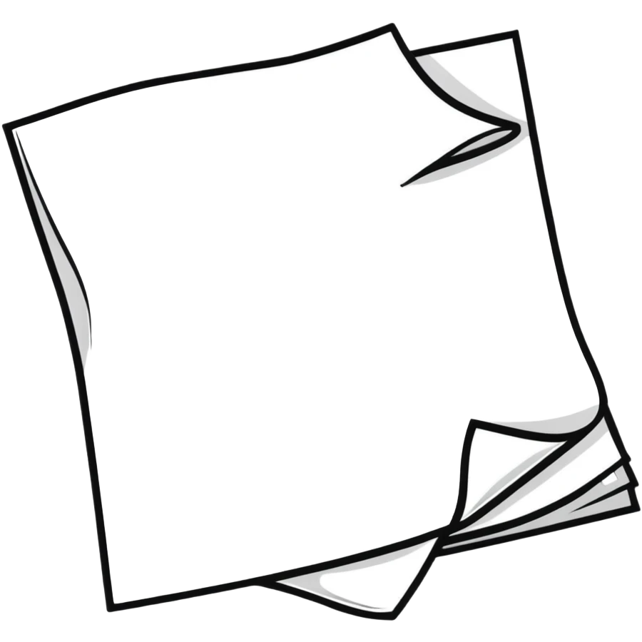 paper sheet emoji