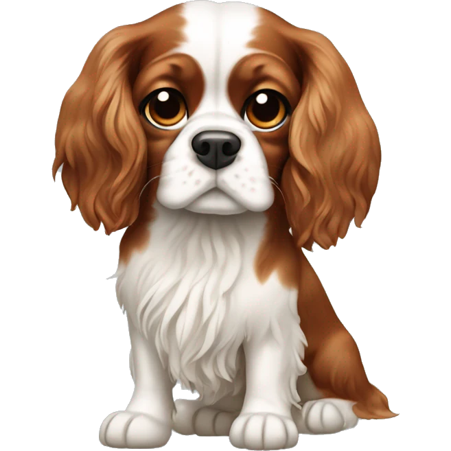 Cavalier Charles spaniel emoji
