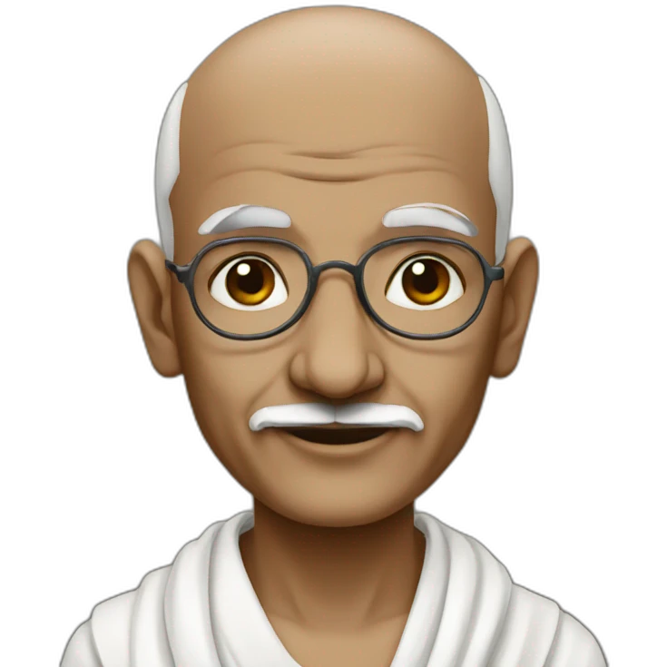 Gandhi  emoji