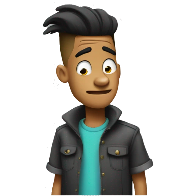 Hey Arnold cartoon emoji