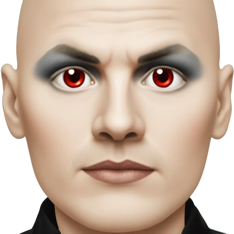 Billy corgan red eyeshadow  emoji
