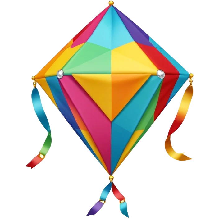 3d kite emoji