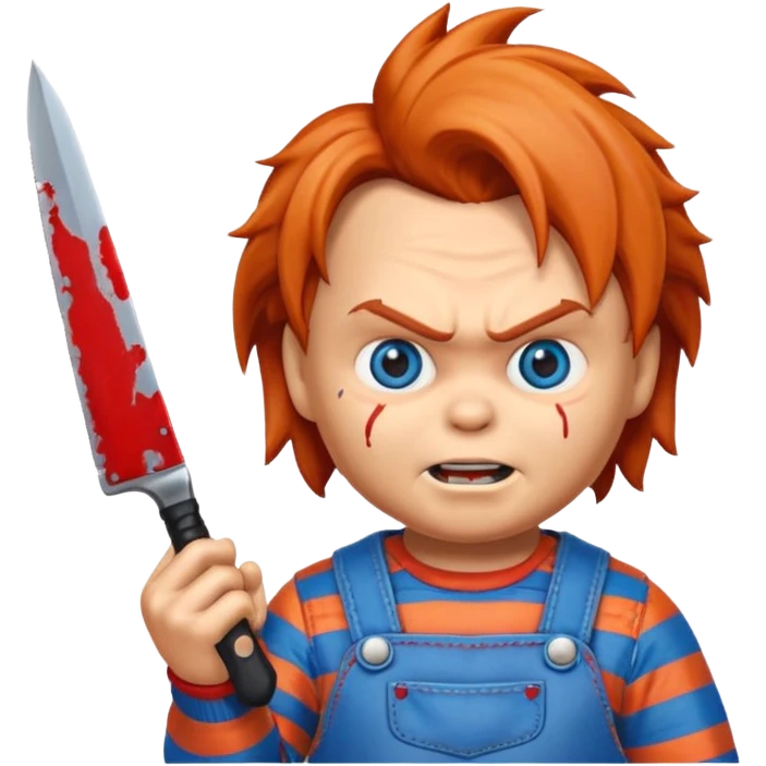 Un emojin de chuky emoji