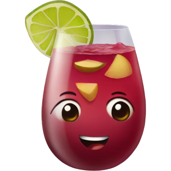 Sangria  emoji