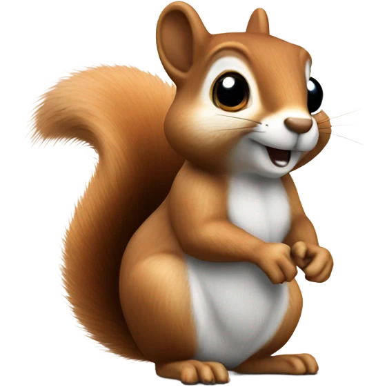 Squirrel wearing bells  emoji