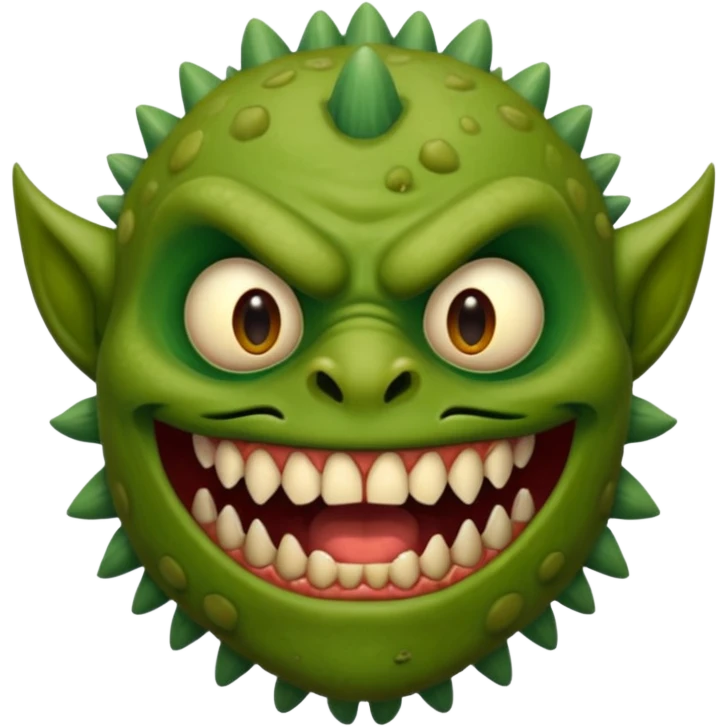 Midget. Troll. Elf. Hideous. Disaster. Monster. emoji