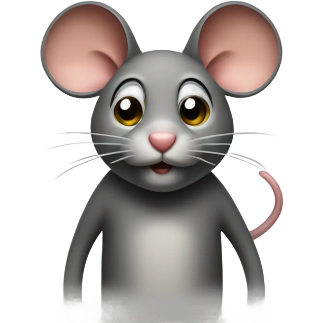 suspicious mouse emoji