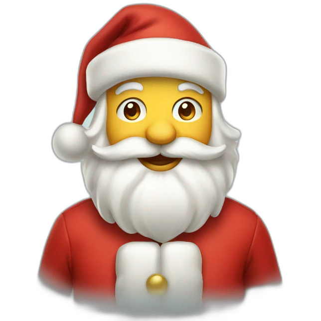 winking santa clauss emoji