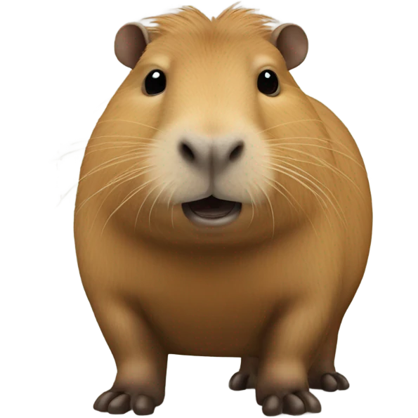 Capybara emoji