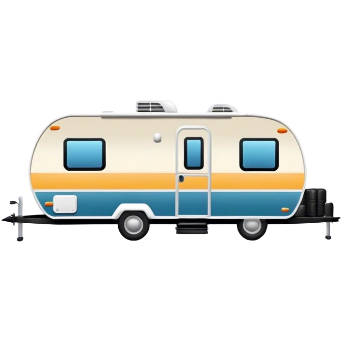 towable RV trailer emoji