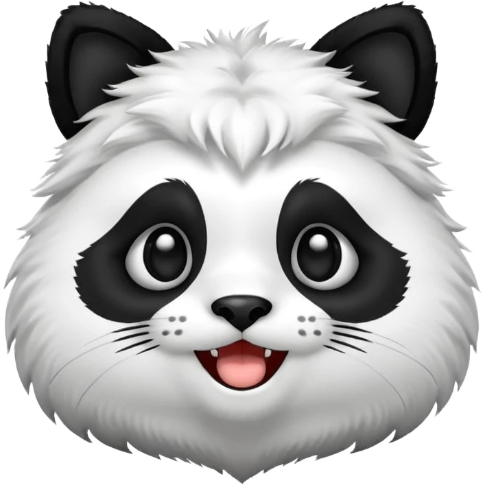CAT MIXED WITH PANDA TWITCH EMOTES emoji