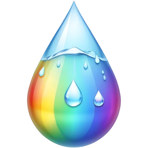💧🌈✨ emoji