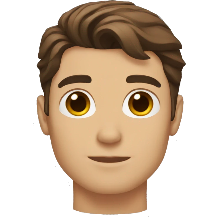 superman brown hair emoji