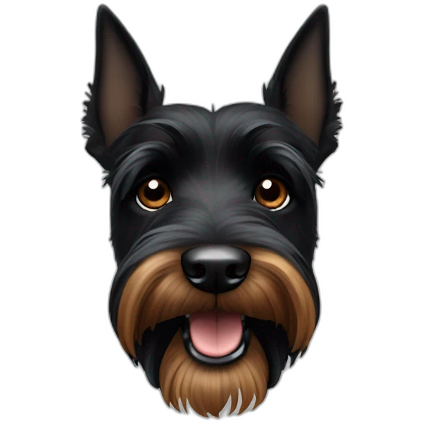 black scotch terrier emoji
