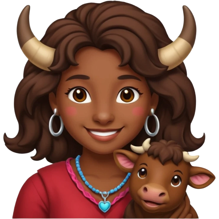 Tauros girl in love emoji