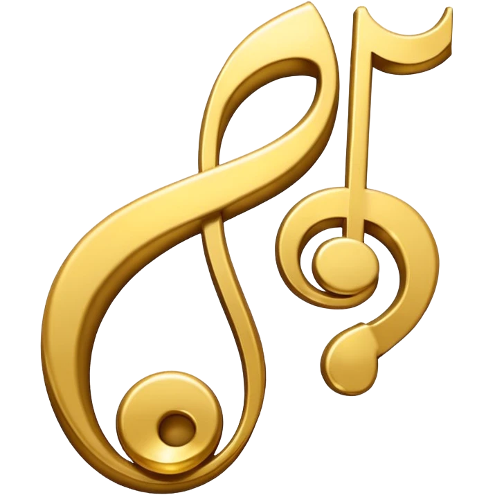 Beautiful music emoji
