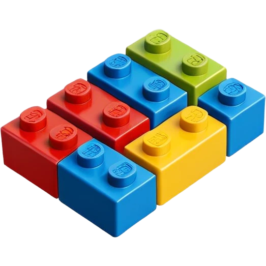 LEGO brick emoji