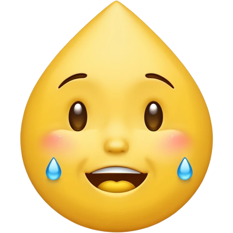 smiling emoji and crying emoji