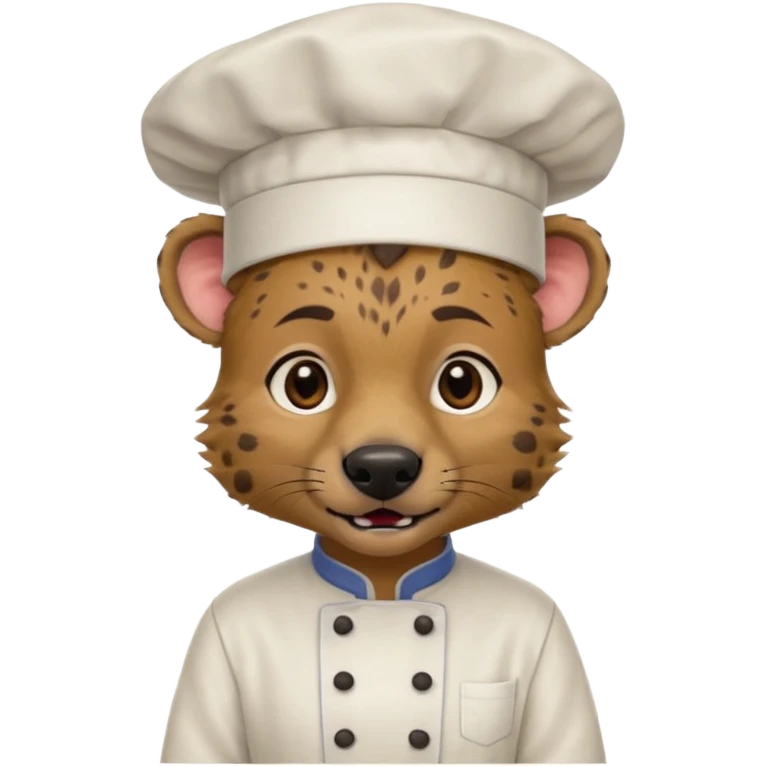 chef hyena emoji