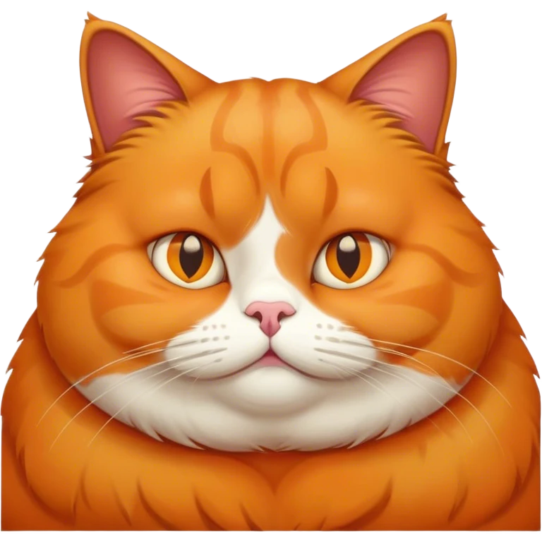 Fat cat emoji