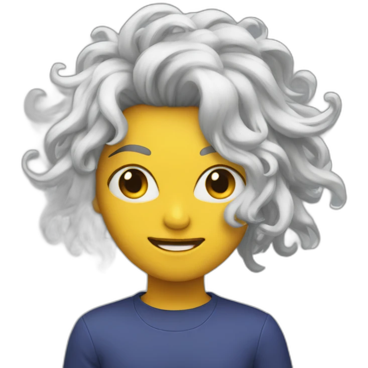 storm witha wig emoji