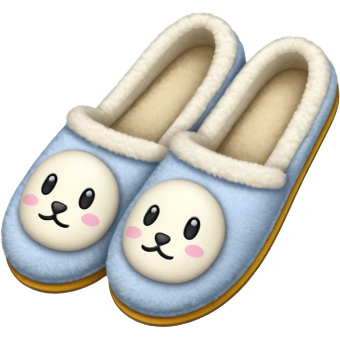 cozy slipper emoji