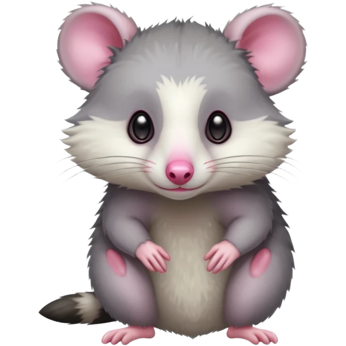 opossum, full body emoji