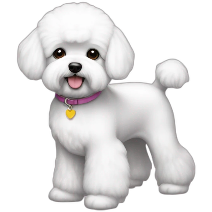 bichon frise emoji