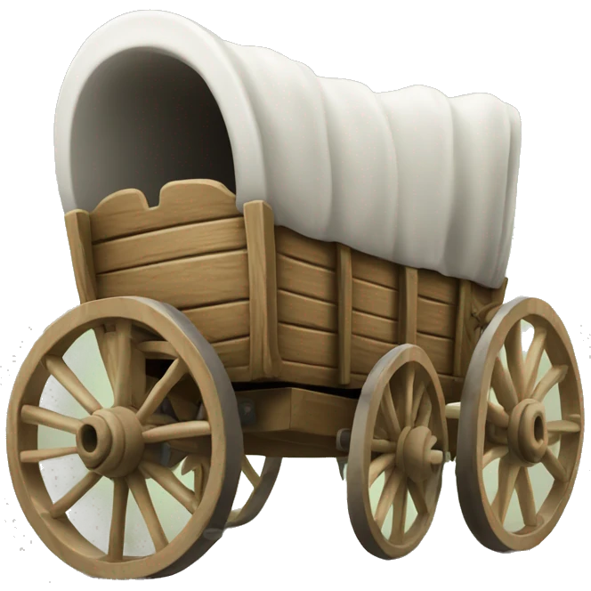 Oregon trail wagon emoji