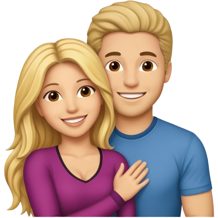 Shakira and her ex husband  emoji