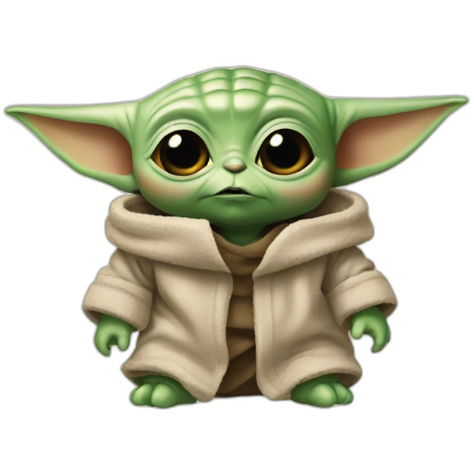 baby yoda using android emoji