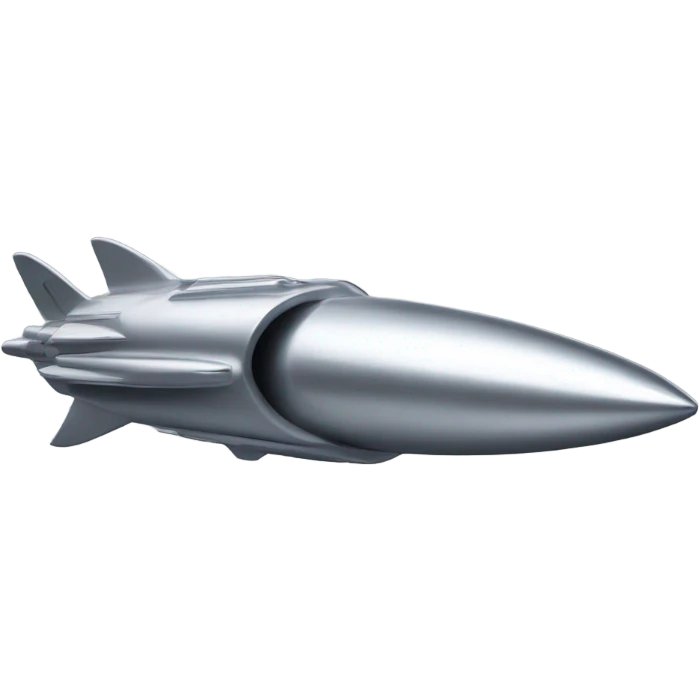 silver bullet flying emoji