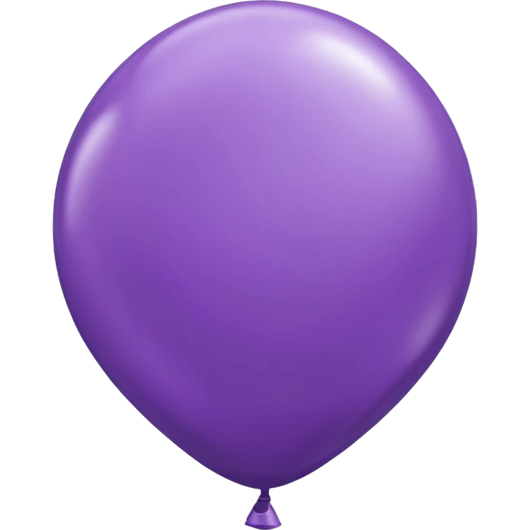 Purple balloon emoji
