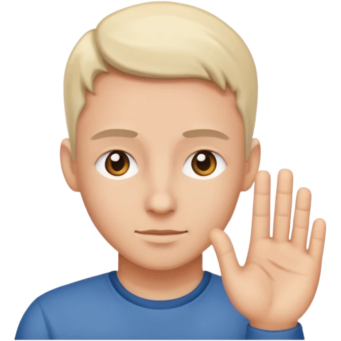 Deaf Person Emoji emoji