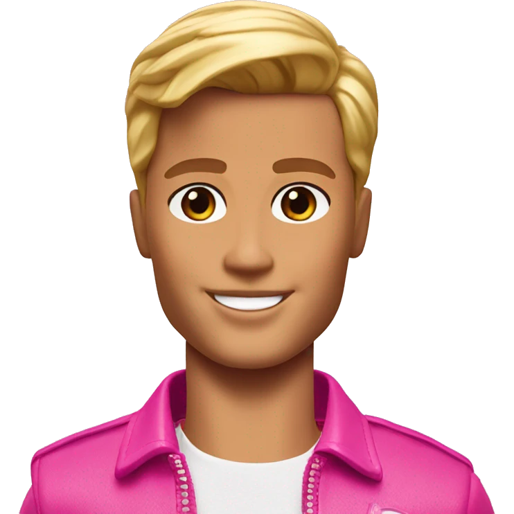 Barbie ken 3/4 emoji