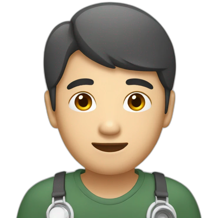 One asian manManual therapist emoji