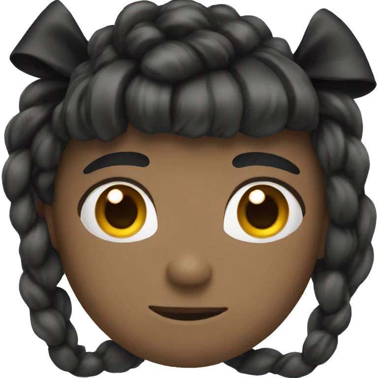 black bow emoji