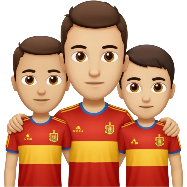 PEDRI Gavi and Lamine Yamal Spain t -shirt uros 2024 emoji