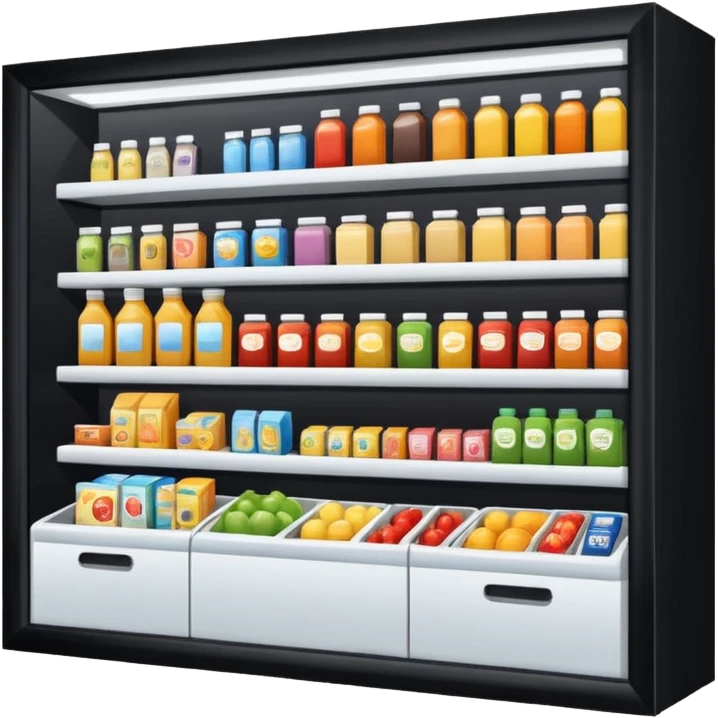 supermarket business emoji