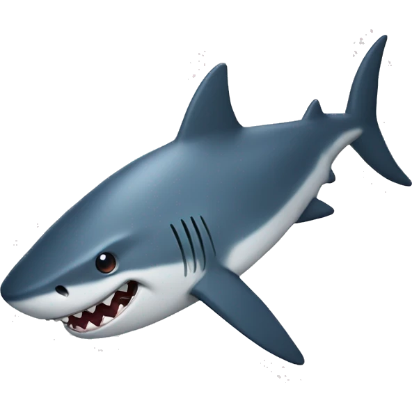 shark with stars emoji