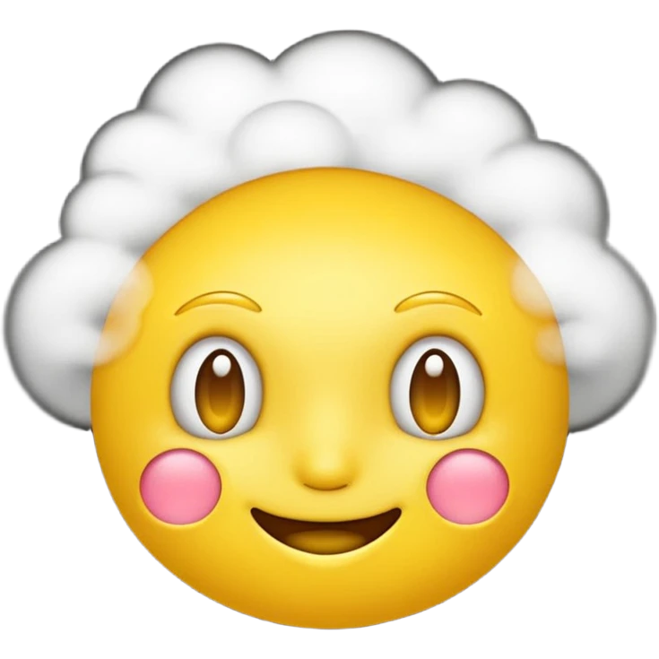 Mind blown yellow emoji  emoji